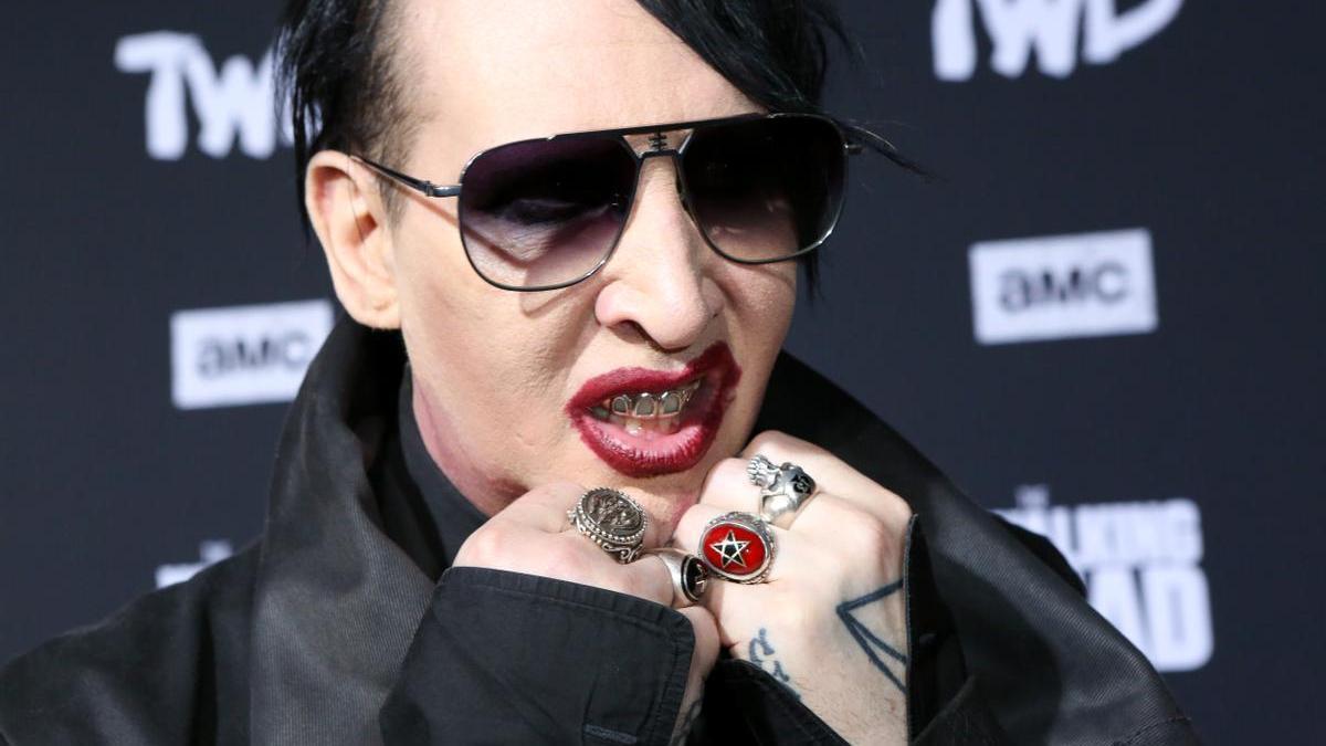 Brian Warner, más conocido como Marilyn Manson.