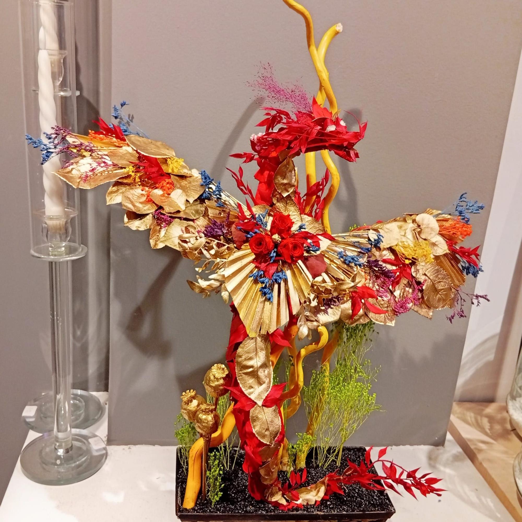 En Mil Rosas llevan a cabo creaciones tridimensionales.