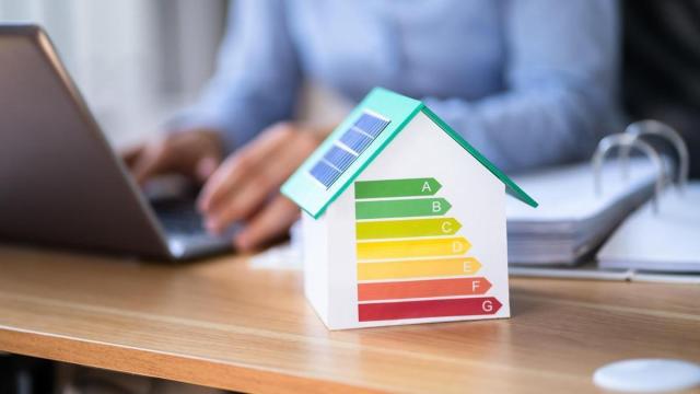 Etiqueta de calificación energética de una vivienda