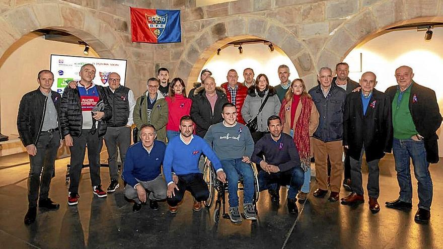 El club de fútbol ha puesto en marcha el proyecto B(alma) social, que si tiene una buena acogida se repetirá en 2024. | FOTO: BALMASEDA FÚTBOL CLUB