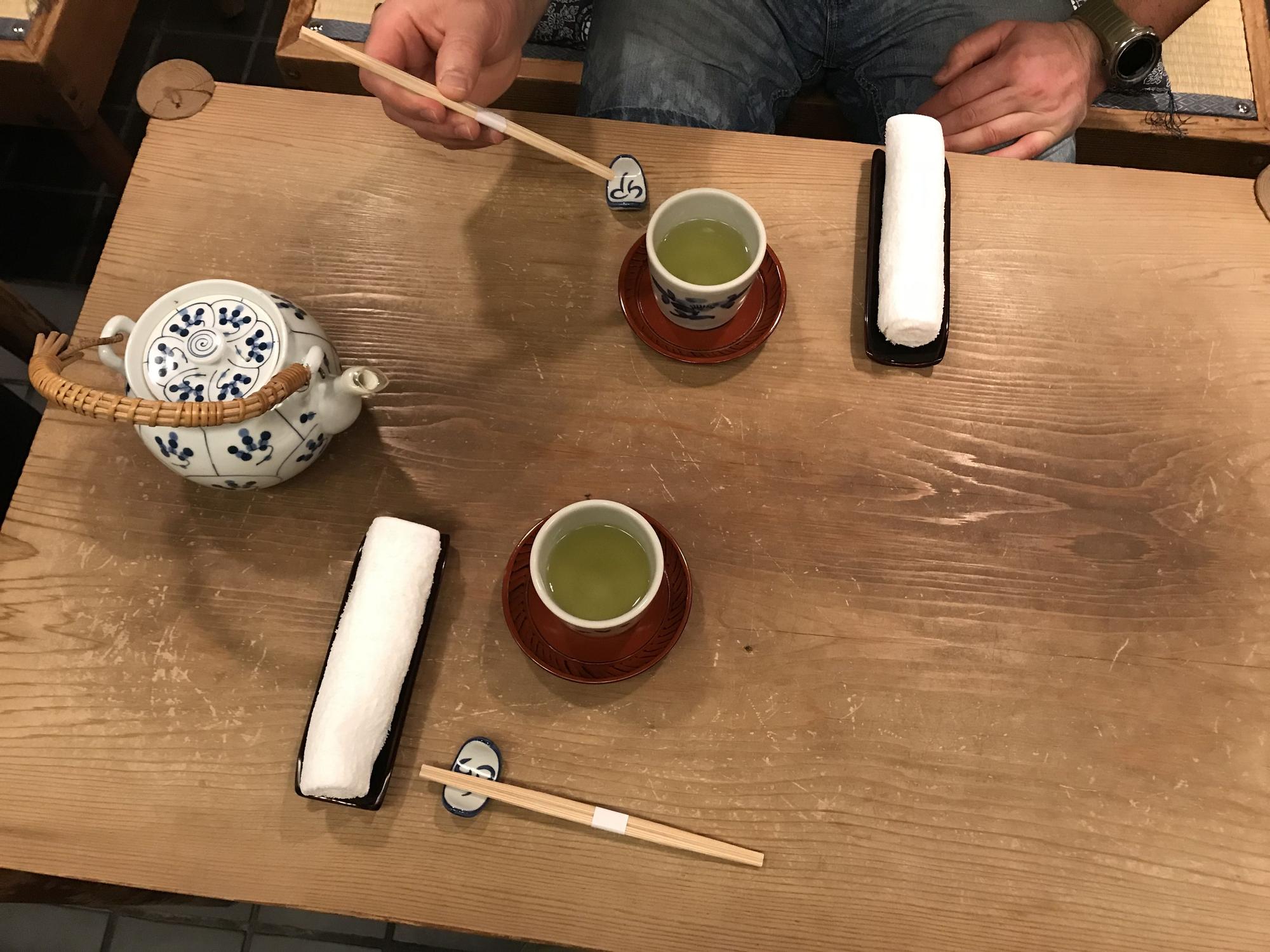 El ceremonia del té es hoy esencial en la cultura japonesa.