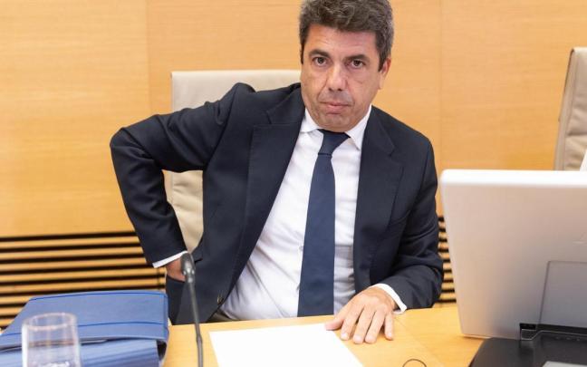 Mazón, ante la comisión de investigación del Congreso por la gestión de la Dana