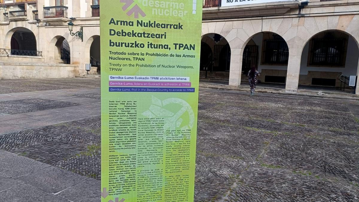 El nuevo tótem sobre el desarme nuclear.