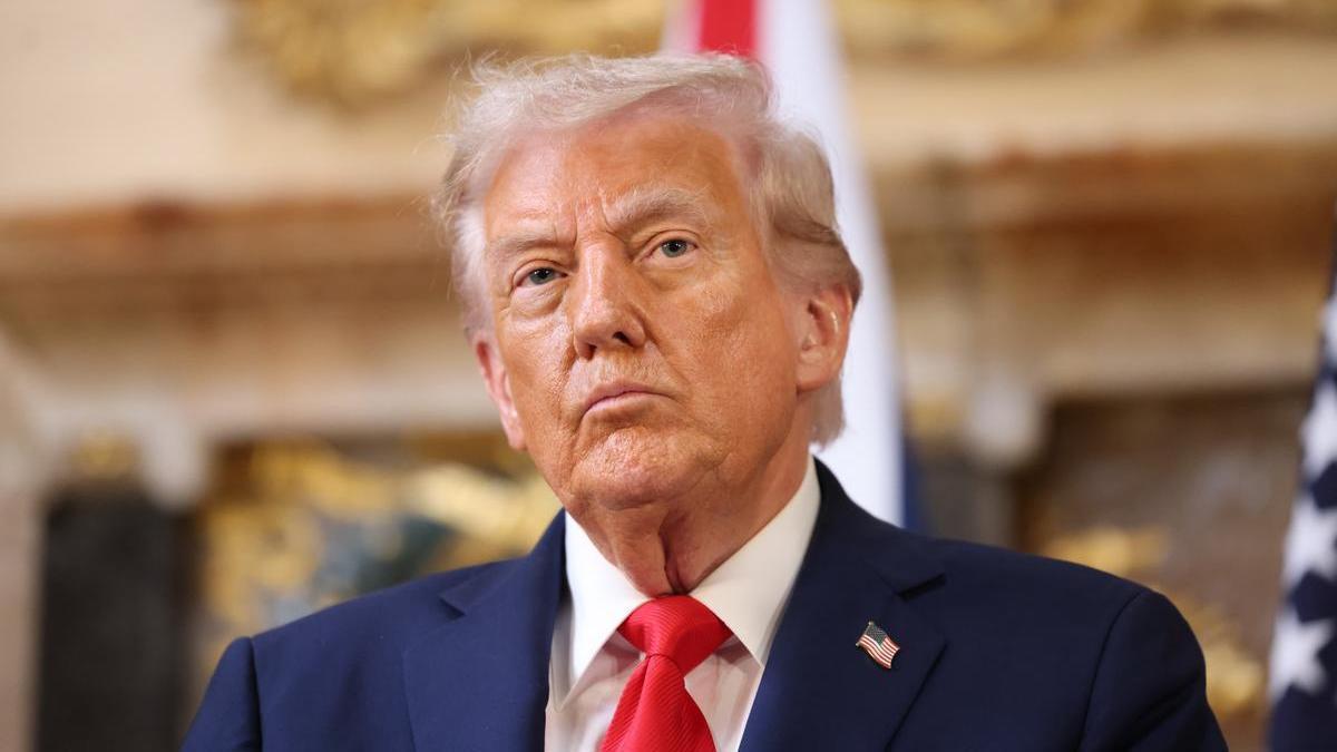 El presidente de Estados Unidos, Donald Trump