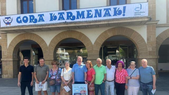 Presentación de las fiestas del Carmen