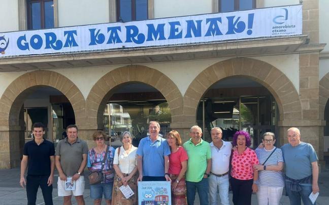 Presentación de las fiestas del Carmen
