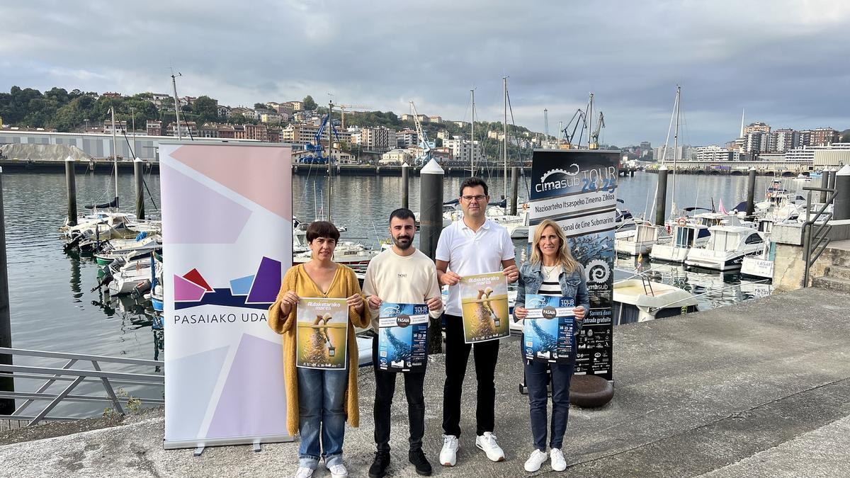 Representantes del Ayuntamiento y de Cimasub.