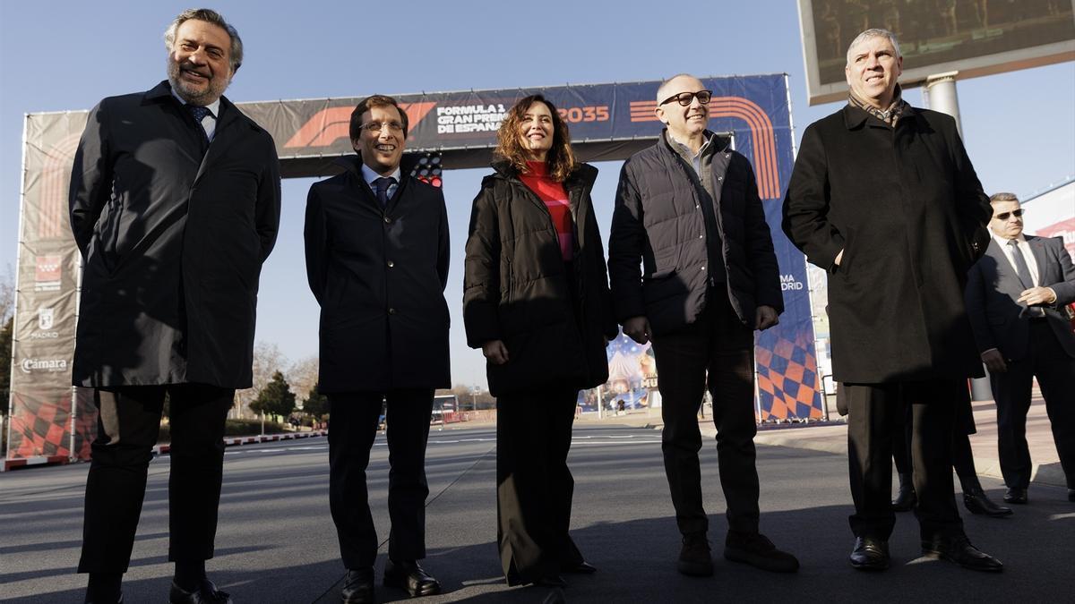 El Gran Premio de España de Fórmula 1 se disputará en Madrid en 2026.