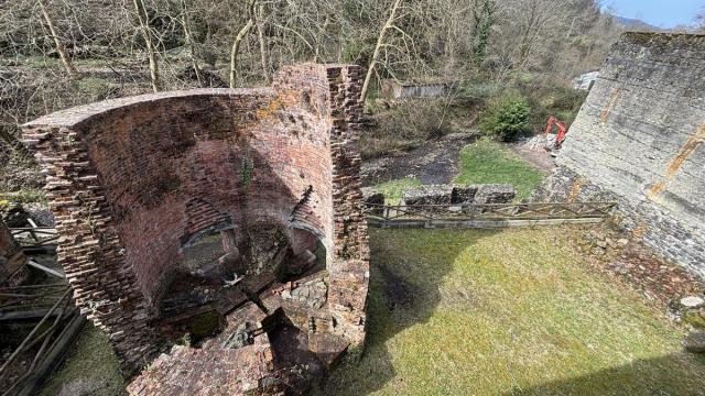 Foto del entorno de los hornos de Irugurutzeta, que tras su rehabilitación abrirá sus puertas próximamente.