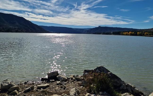 Embalse de Ribarroja, en Mequinenza (Zaragoza).