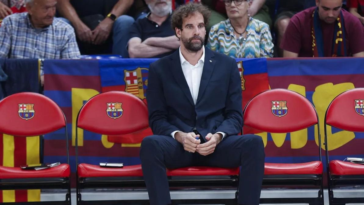 El cesado entrenador del Barcelona, Roger Grimau