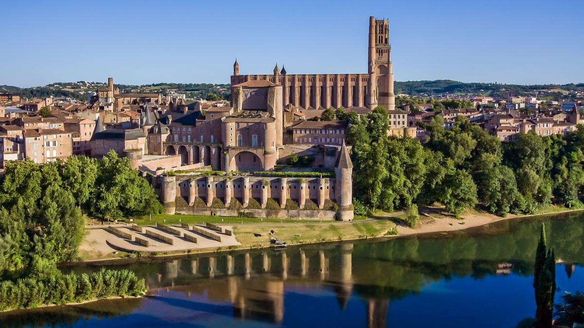 Santa Cecilia, una catedral en lo alto de Albi.