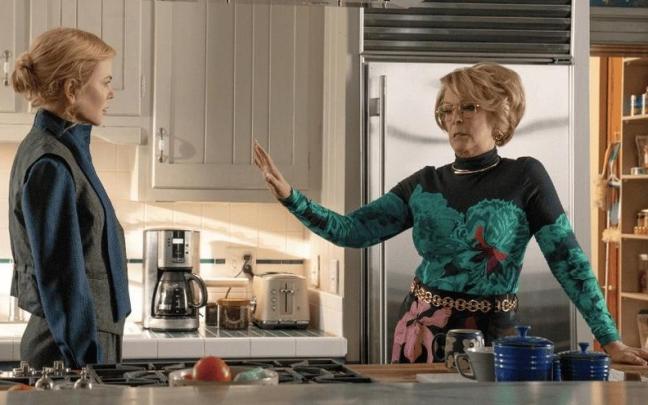 Nicole Kidman y Jamie Lee Curtis en una escena de la serie ‘Scarpetta’