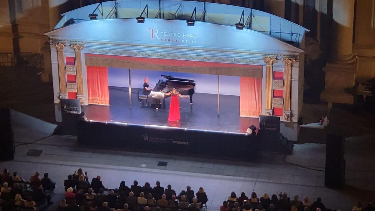 El escenario itinerante del Teatro Real estará este sábado en Basauri