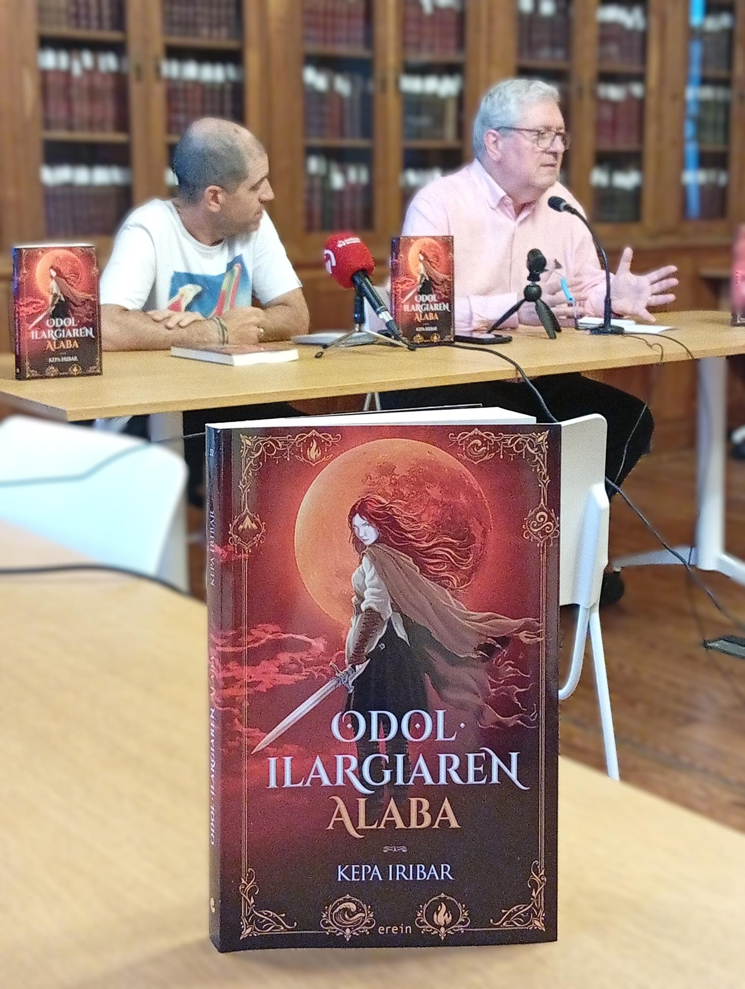 Presentación de 'Odol Ilargiaren Alaba'.