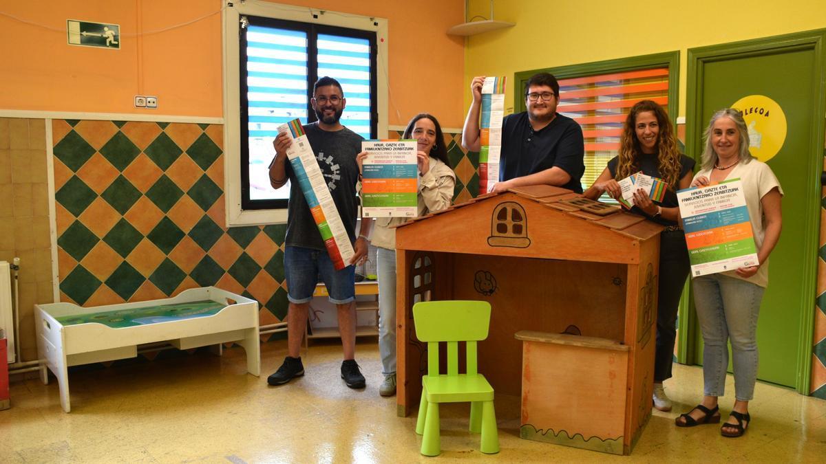 Presentación de la oferta para niños y jóvenes