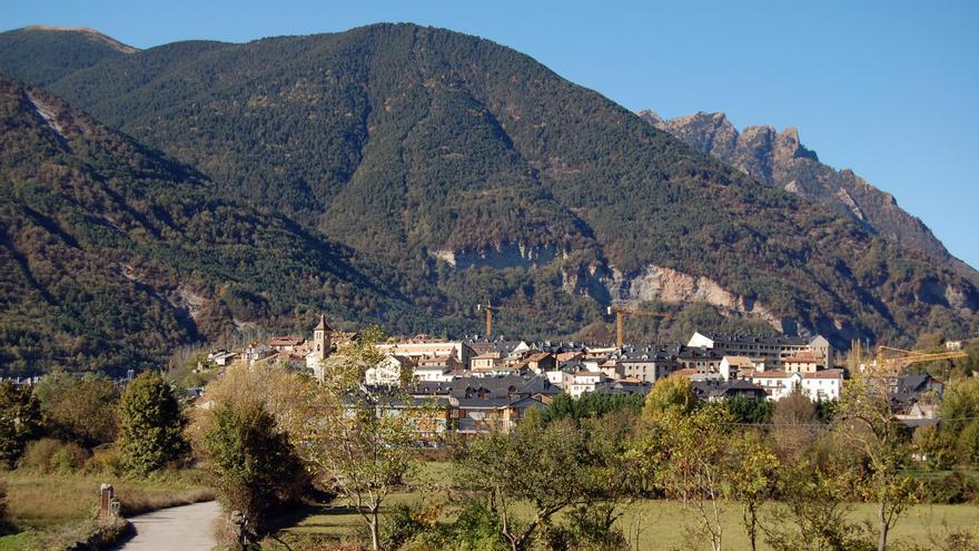 Biescas es la entrada por el sur al valle de Tena.