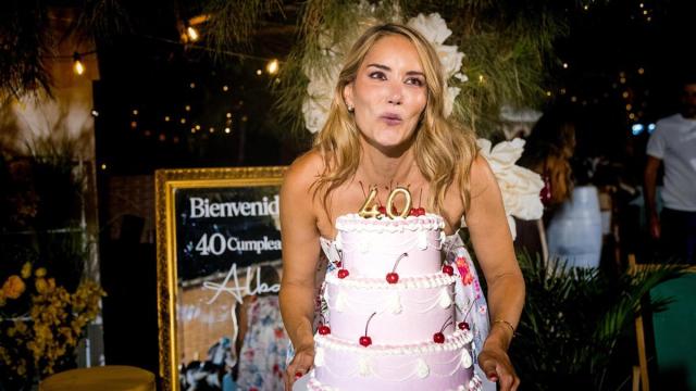 Alba Carrillo se siente más segura y libre que nunca recién cumplidos los 40.