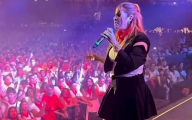 Leire Martínez en Sanfermines