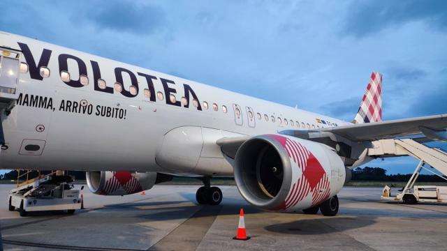 Imagen de archivo de un avión de Volotea.