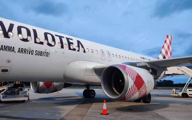Imagen de archivo de un avión de Volotea.