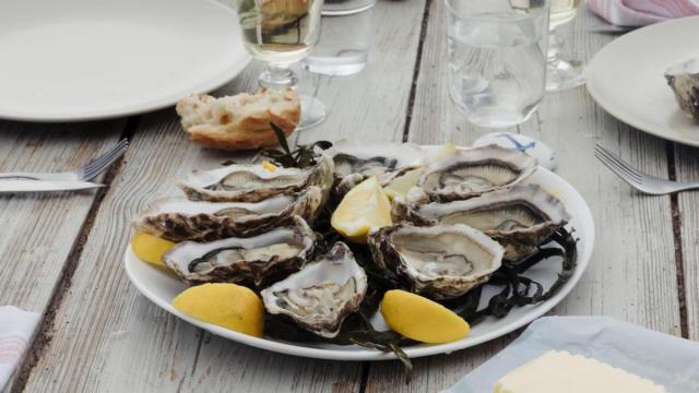 Las famosas ostras bretonas.