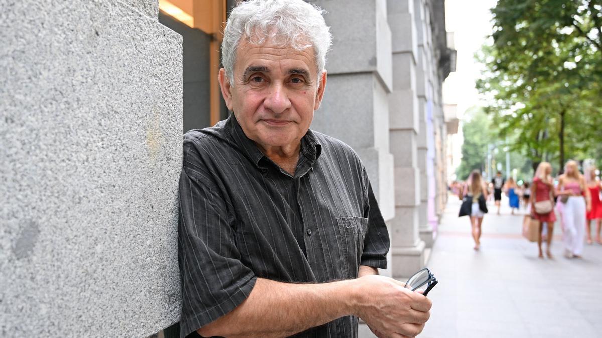 El escritor Bernardo Atxaga.