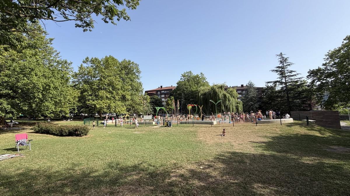Parque de chorros de Atsobakar.