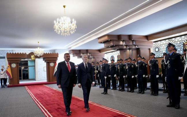 El ministro del Interior, Fernando Grande-Marlaska, firma en Irak un acuerdo de cooperación en seguridad y lucha contra la delincuencia