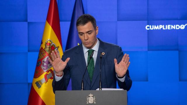 Sánchez, en su balance del curso político de 2024.