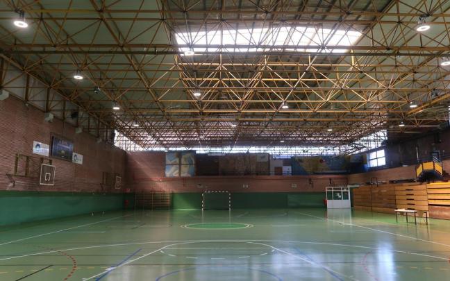 La cancha del polideportivo Ispilla.