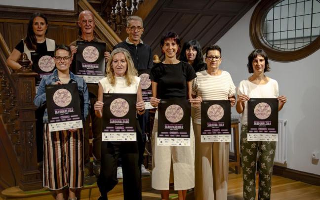 Representantes de diferentes agentes que participan en la organización de las Jornadas ZTB.