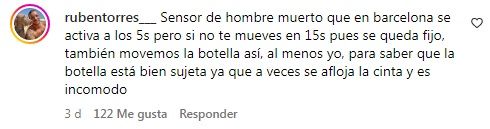 La explicación del bombero y participante en realities Rubén Torres.