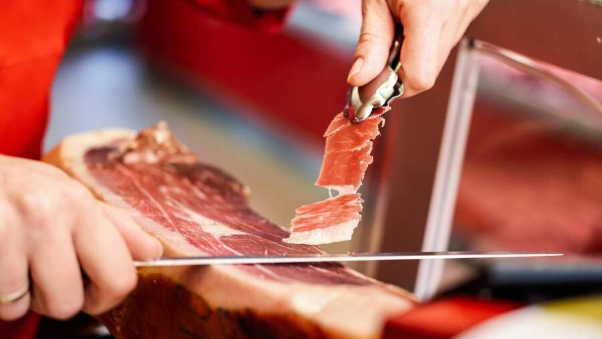 Cortar jamón