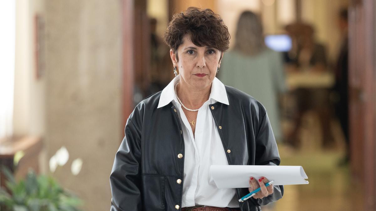 La portavoz del PNV en el Congreso, Maribel Vaquero