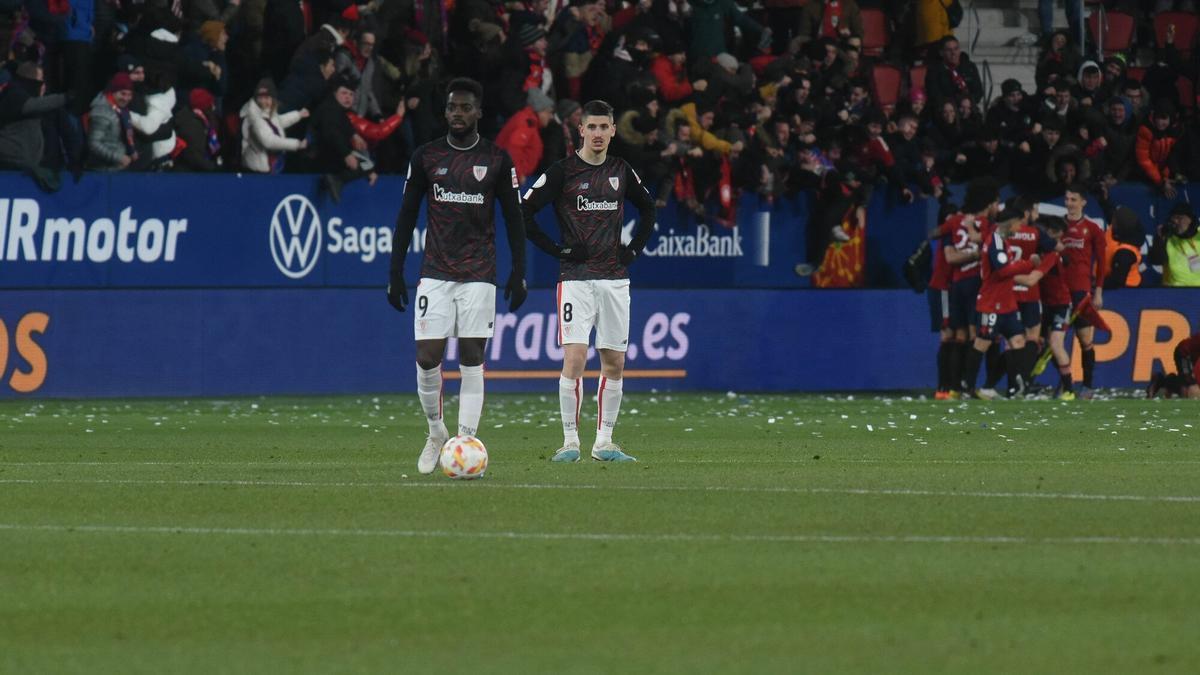 El Osasuna - Athletic, en imágenes