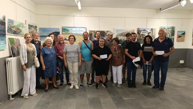 Entrega de premios del Concurso de Pintura al Aire Libre de Deba.