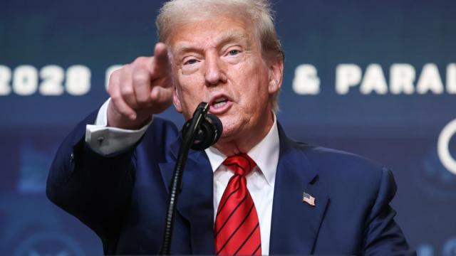 El presidente de Estados Unidos, Donald Trump