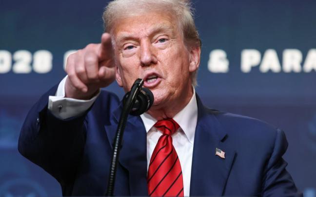 El presidente de Estados Unidos, Donald Trump