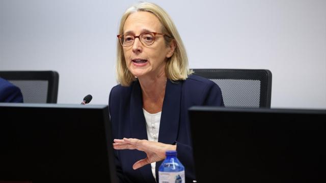 La presidenta de la AIReF, Inés Olondriz.