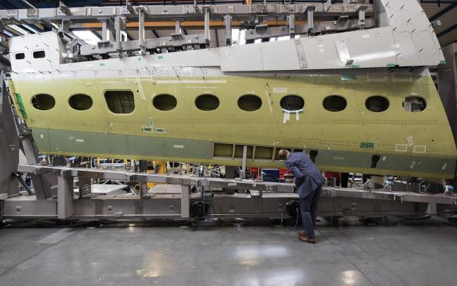 Planta de Aernnova en Berantevilla