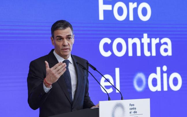 El presidente del Gobierno español, Pedro Sánchez