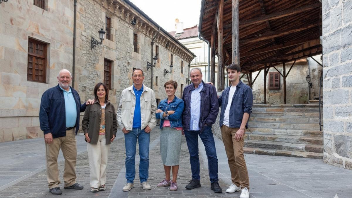 Ediles del grupo municipal del PNV.