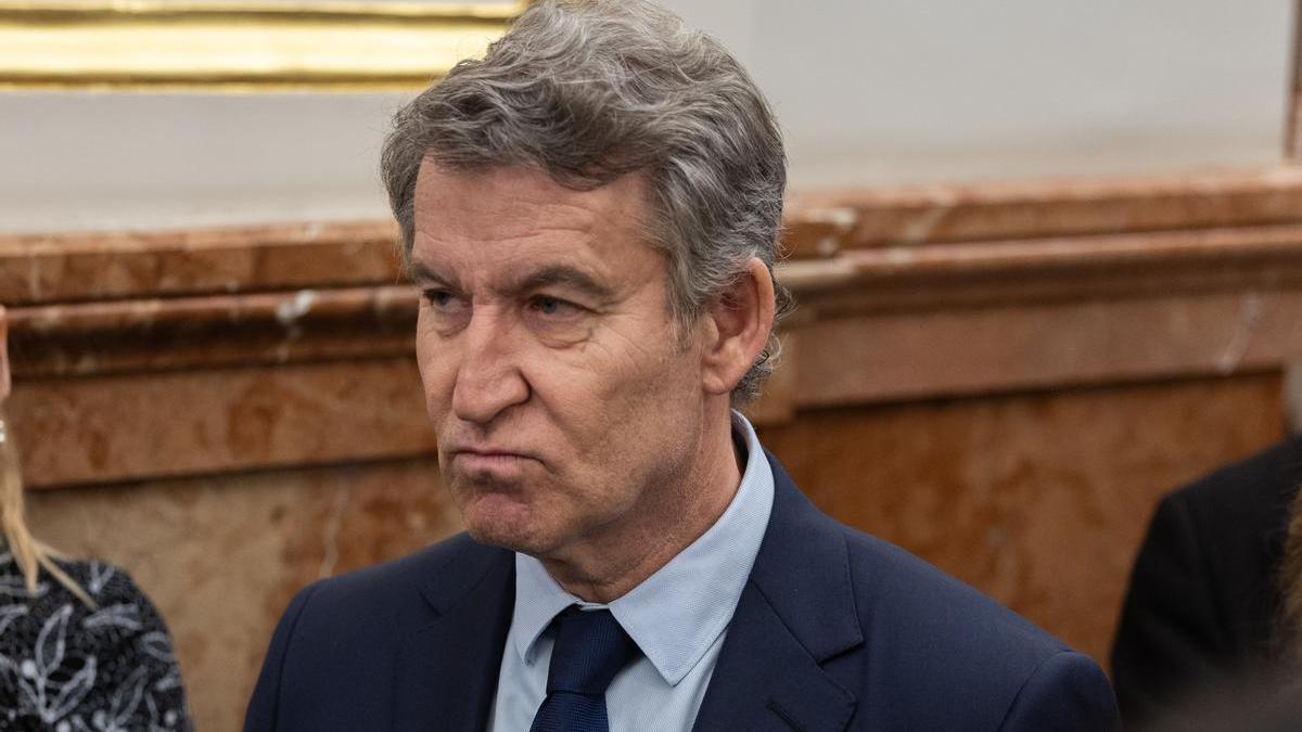 Alberto Núñez Feijóo, presidente del PP