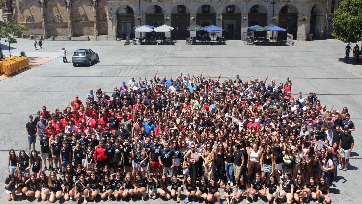 El gran banquete del balonmano oñatiarra