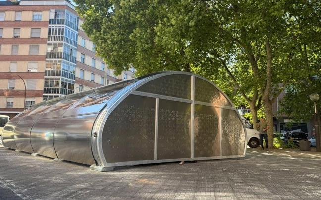 Bizikletentzako aparkaleku seguru berria zabalduko dute ostiralean Gasteizko Zaramaga auzoan.