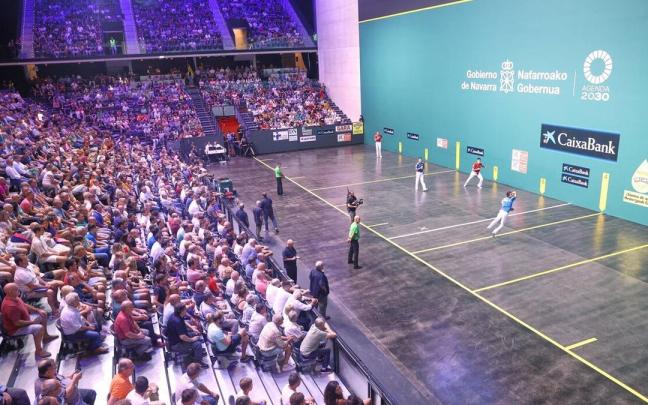 Final del Masters Caixabank en el Navarra Arena. / Oskar Montero Final del Masters Caixabank en el Navarra Arena.