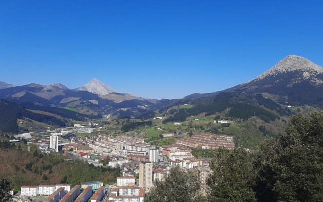 Vista general de Arrasate.