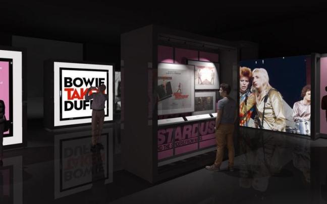 La exposición recoge más de 150 objetos –música, videos, fotografías, impresiones, objetos y entrevistas– extraídas de sus cinco sesiones compartidas en los años 70. La exposición recoge más de 150 objetos –música, videos, fotografías, impresiones, objetos y entrevistas– extraídas de sus cinco sesiones compartidas en los años 70.
