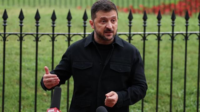 El presidente de Ucrania, Volodímir Zelenski, en una imagen de archivo